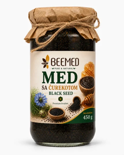 BEEMED Med s curekotom 450g-1
