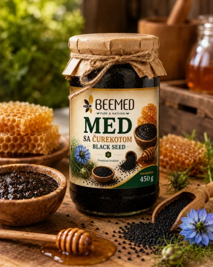 BEEMED Med s curekotom 450g