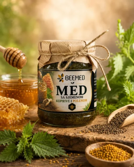 Med sa sjemenom koprive i polenom netto 250g